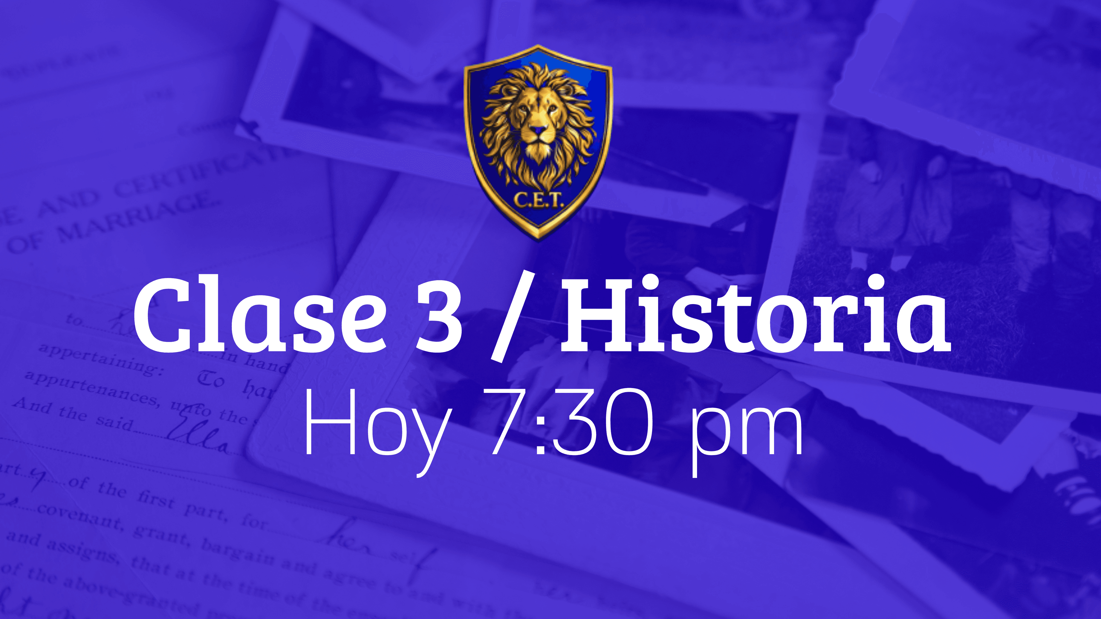 HIstoria  Clase 3 - Lic. Jorge Cuellar